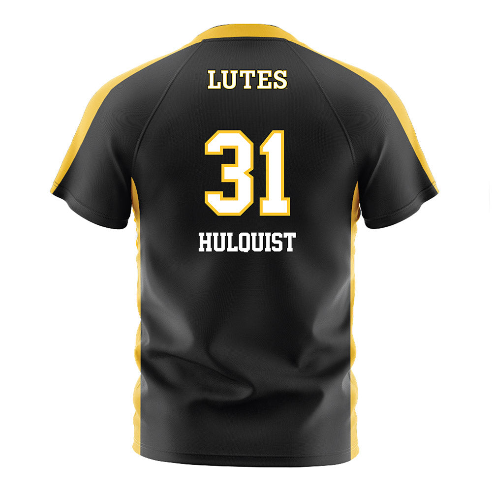 PLU - NCAA Women's Soccer : Kayden Hulquist - Black Soccer Jersey-1