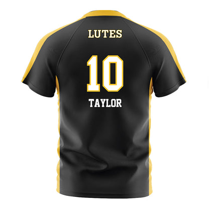 PLU - NCAA Women's Soccer : Satory Taylor - Black Soccer Jersey-1