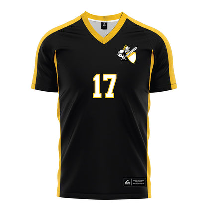 PLU - NCAA Women's Soccer : Kiana Gutierrez - Black Soccer Jersey-0