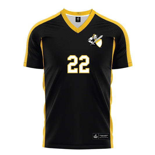 PLU - NCAA Women's Soccer : Katelyn McDougal - Black Soccer Jersey-0