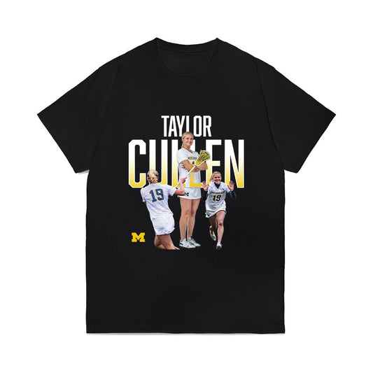 Michigan - NCAA Women's Lacrosse : Taylor Cullen - Comfort Colors T-Shirt-0