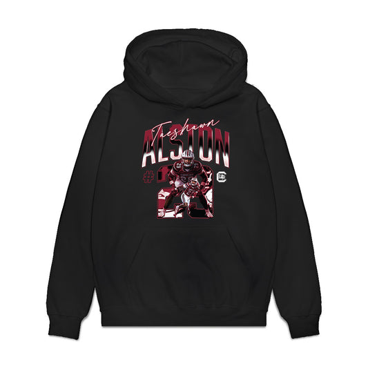 South Carolina - NCAA Football : Taeshawn Alston - Collage Premium Hooded Sweatshirt-0