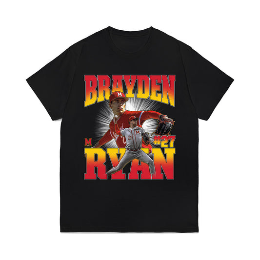 Maryland - NCAA Baseball : Brayden Martin - Collage Comfort Colors T-Shirt-0