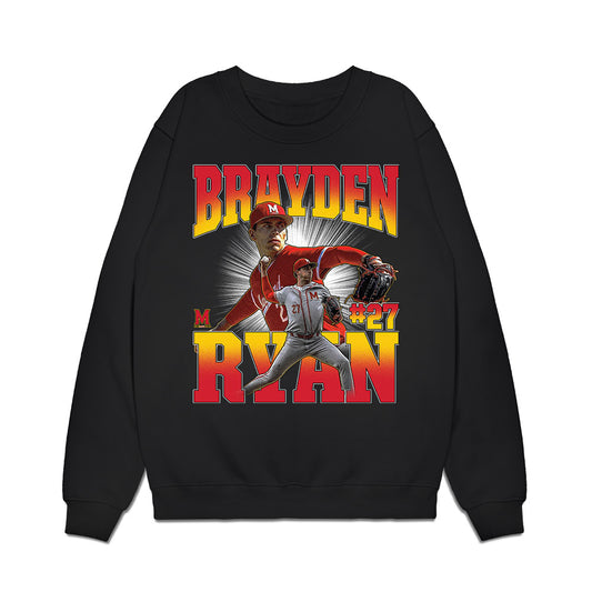 Maryland - NCAA Baseball : Brayden Martin - Collage Premium Crewneck Sweatshirt-0