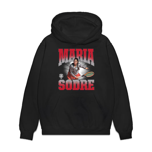 New Mexico - NCAA Women's Tennis : Maria Sodre - Premium Hooded Sweatshirt-0
