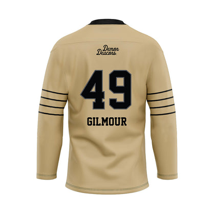 Wake Forest - NCAA Football : Eli Gilmour - Hockey Jersey-1