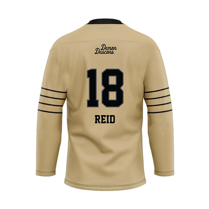 Wake Forest - NCAA Football : Elijah Reid - Hockey Jersey-1