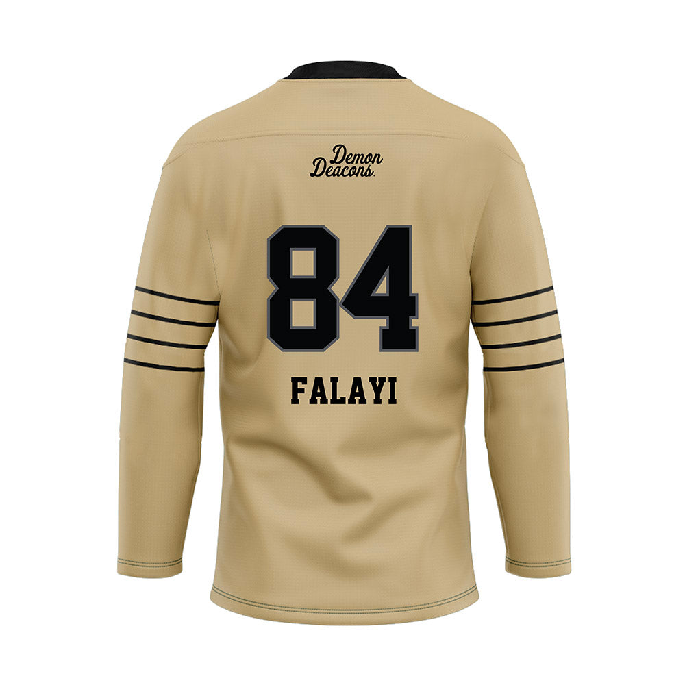 Wake Forest - NCAA Football : Eni Falayi - Hockey Jersey-1