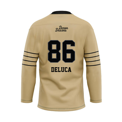 Wake Forest - NCAA Football : Dominic DeLuca - Hockey Jersey-1