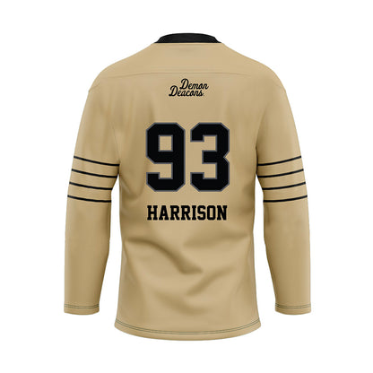 Wake Forest - NCAA Football : Josh Harrison - Hockey Jersey-1