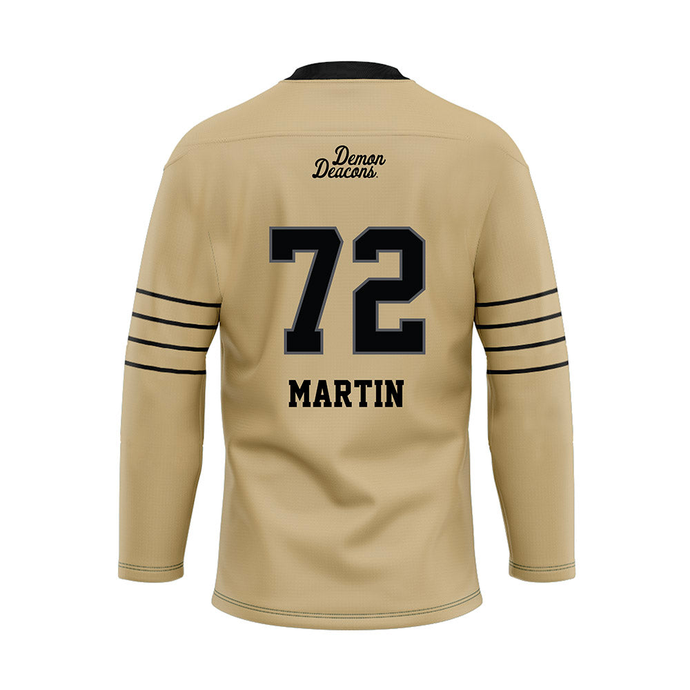 Wake Forest - NCAA Football : Aidan Martin - Hockey Jersey-1
