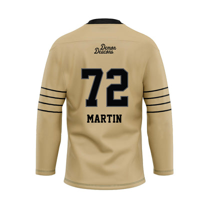 Wake Forest - NCAA Football : Aidan Martin - Hockey Jersey-1