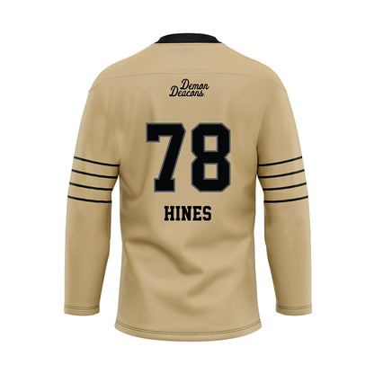 Wake Forest - NCAA Football : Jack Hines - Hockey Jersey-1