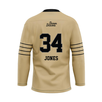 Wake Forest - NCAA Football : Darius Jones - Hockey Jersey-1