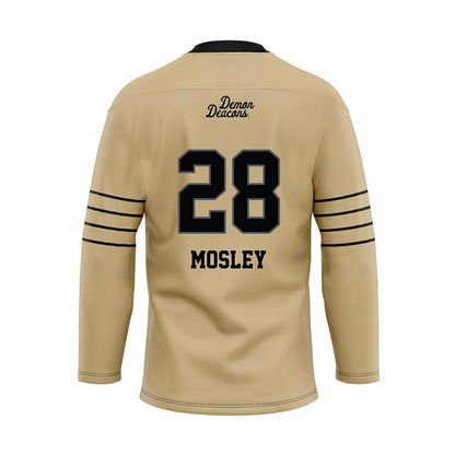 Wake Forest - NCAA Football : Jacob Mosley - Hockey Jersey-1
