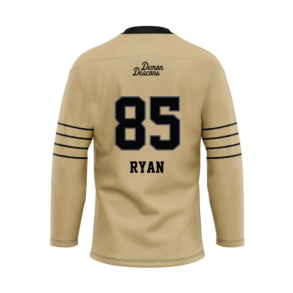 Wake Forest - NCAA Football : Jake Ryan - Hockey Jersey-1