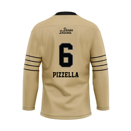 Wake Forest - NCAA Football : Steele Pizzella - Hockey Jersey-1