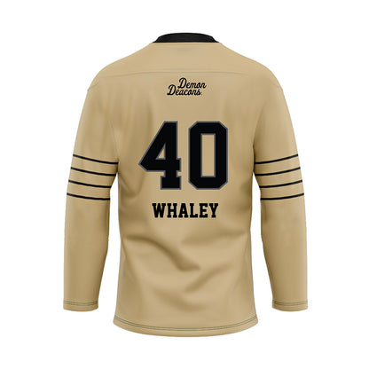 Wake Forest - NCAA Football : Whittman Whaley - Hockey Jersey-1