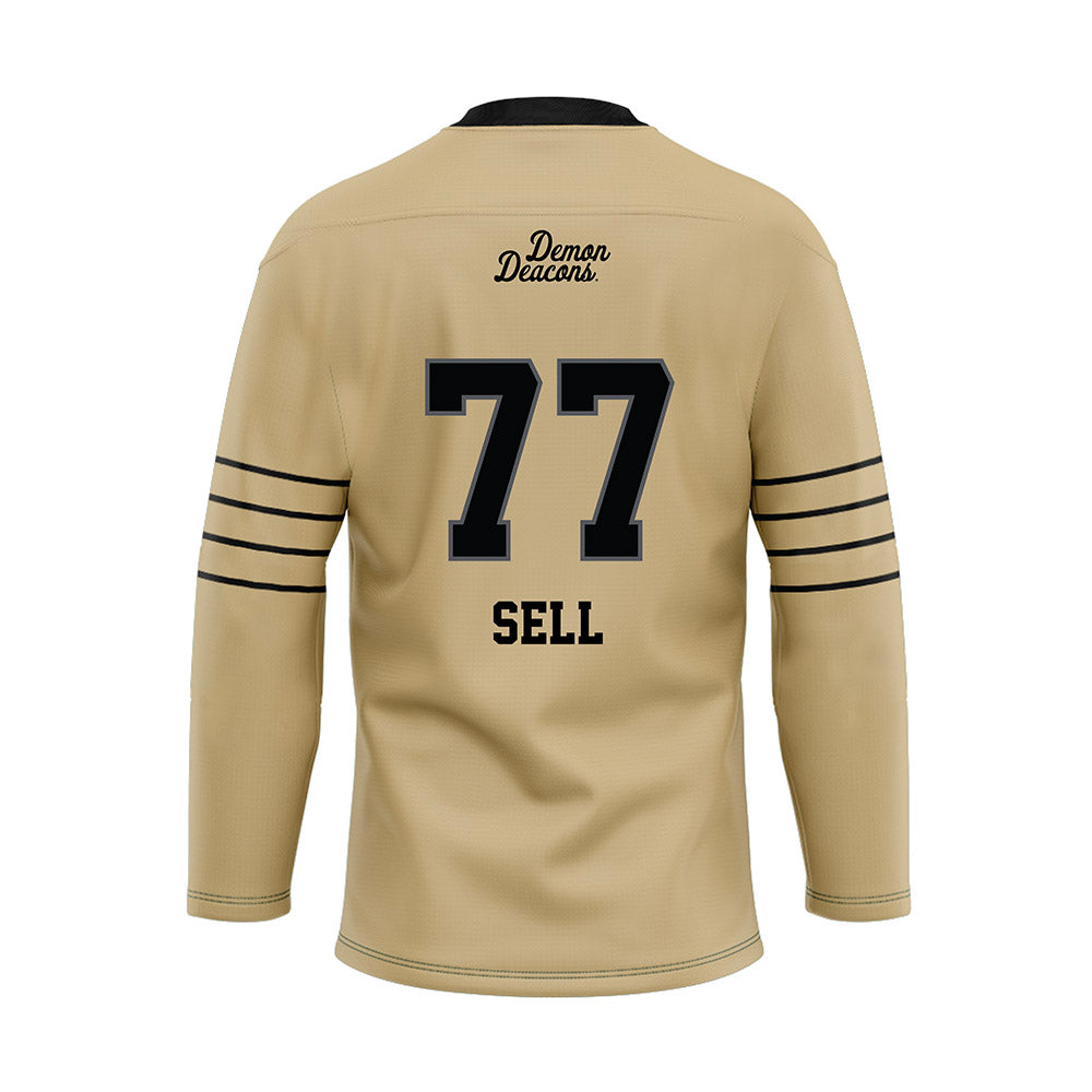 Wake Forest - NCAA Football : George Sell - Hockey Jersey-1