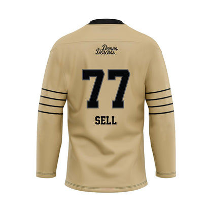 Wake Forest - NCAA Football : George Sell - Hockey Jersey-1