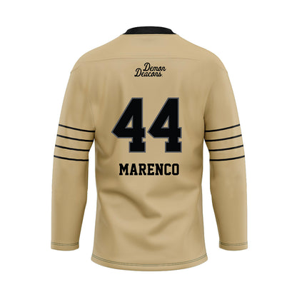 Wake Forest - NCAA Football : Alec Marenco - Hockey Jersey-1