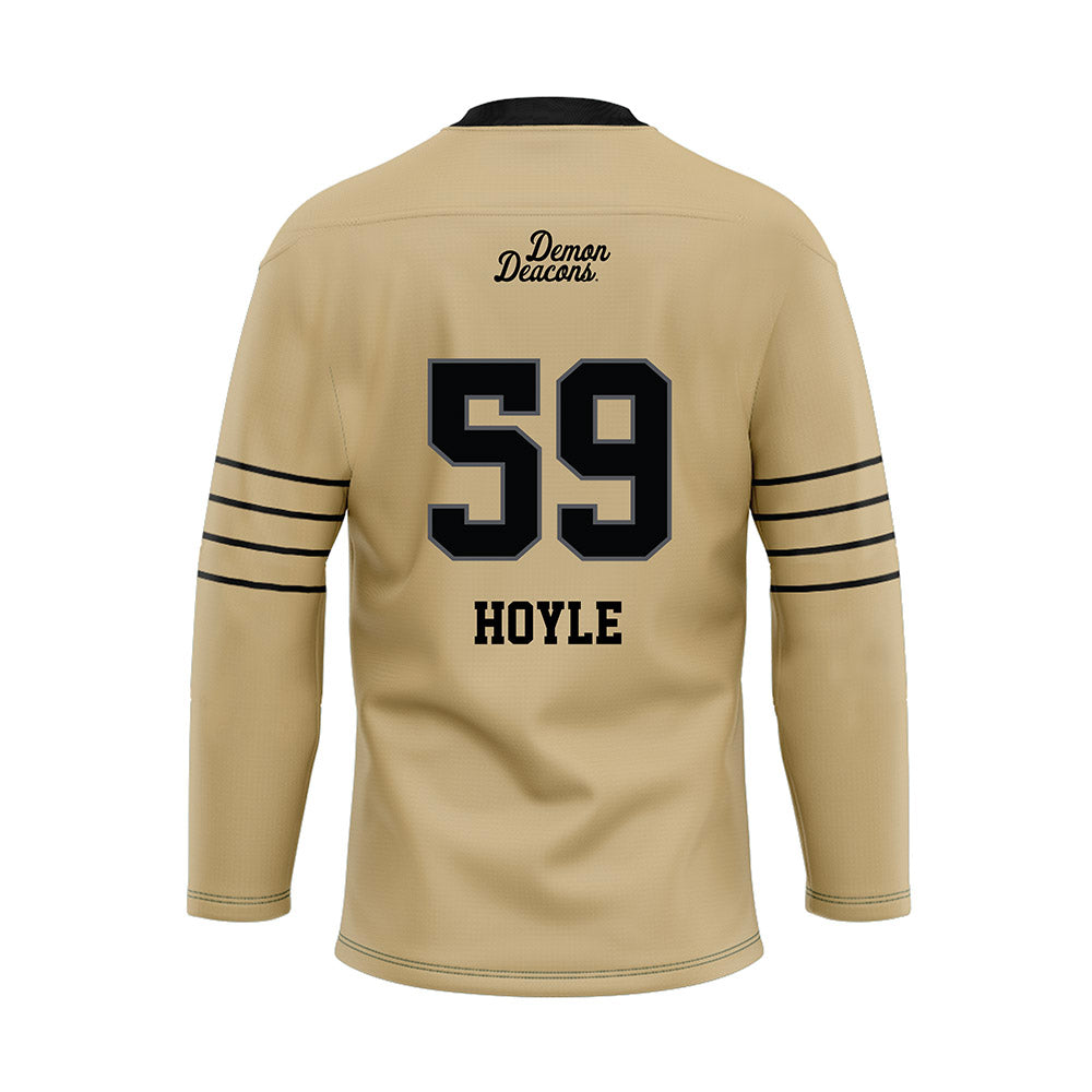 Wake Forest - NCAA Football : Brandon Hoyle - Hockey Jersey-1