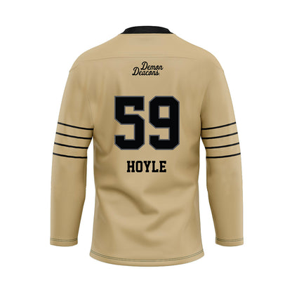 Wake Forest - NCAA Football : Brandon Hoyle - Hockey Jersey-1
