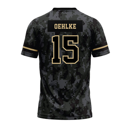 Wake Forest - NCAA Football : Elijiah Oehlke - Camo Premium Football Jersey-1