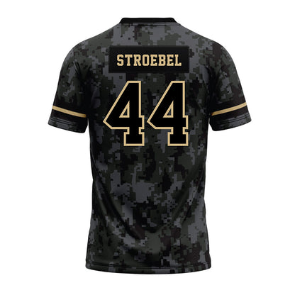Wake Forest - NCAA Football : Wesley Stroebel - Camo Premium Football Jersey-1