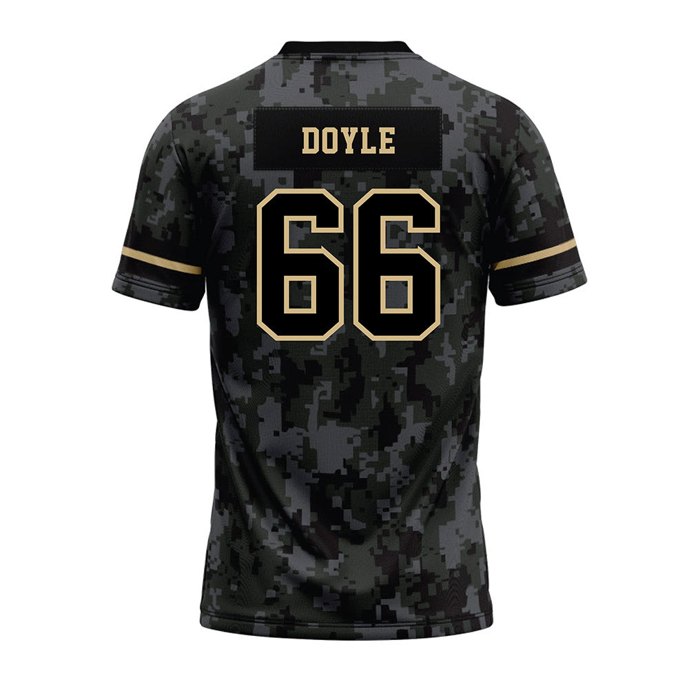 Wake Forest - NCAA Football : Cale Doyle - Camo Premium Football Jersey-1