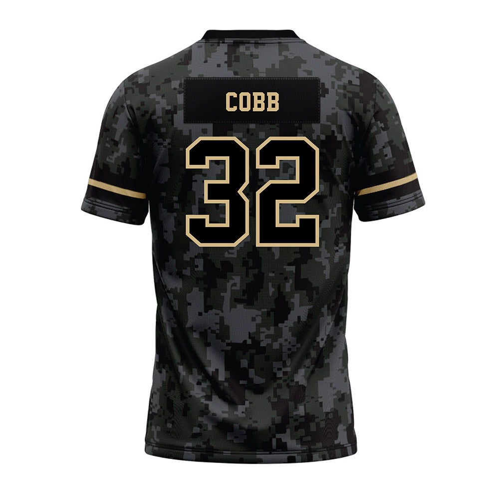 Wake Forest - NCAA Football : Will Cobb - Camo Premium Football Jersey-1