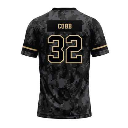 Wake Forest - NCAA Football : Will Cobb - Camo Premium Football Jersey-1