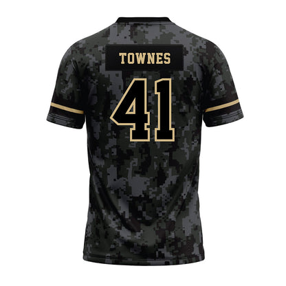 Wake Forest - NCAA Football : Kalil Townes - Camo Premium Football Jersey-1