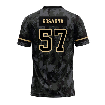 Wake Forest - NCAA Football : Joshua Sosanya - Camo Premium Football Jersey-1