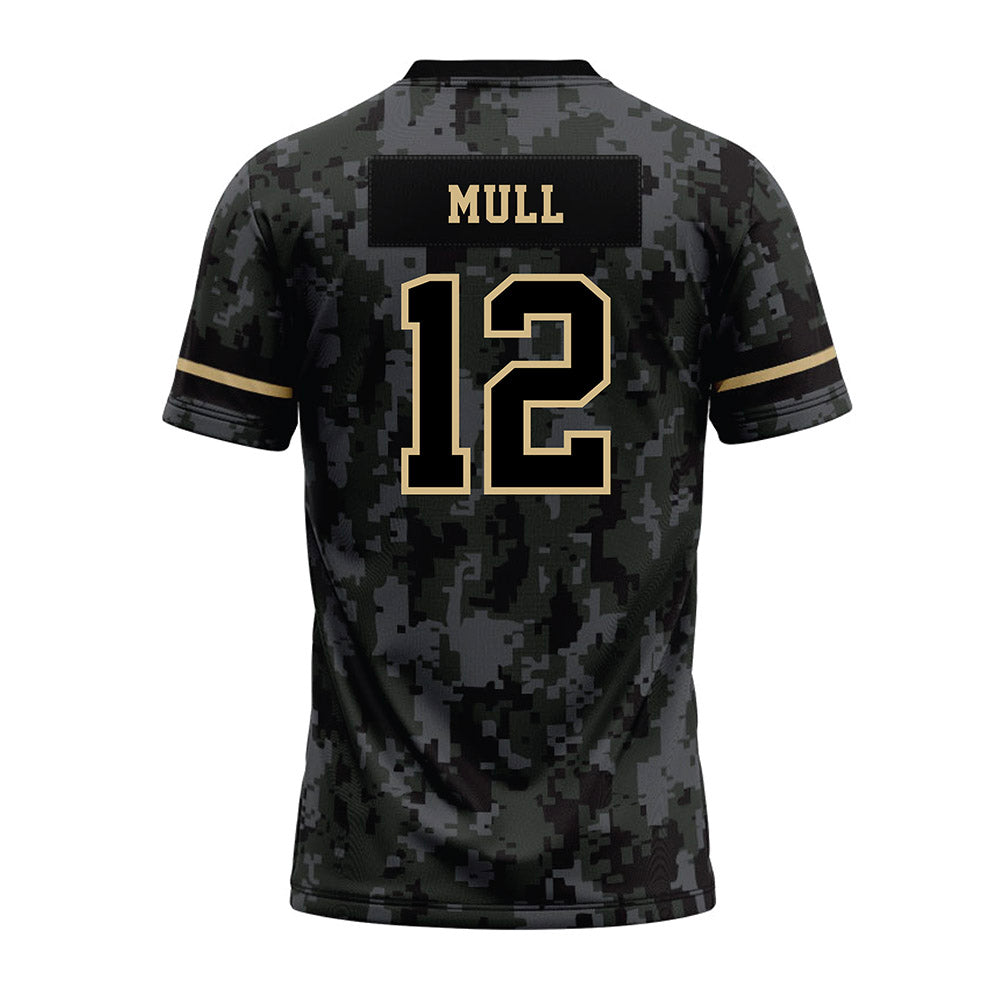 Wake Forest - NCAA Football : Jaxon Mull - Camo Premium Football Jersey-1