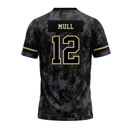 Wake Forest - NCAA Football : Jaxon Mull - Camo Premium Football Jersey-1