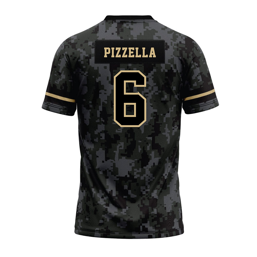 Wake Forest - NCAA Football : Steele Pizzella - Camo Premium Football Jersey-1