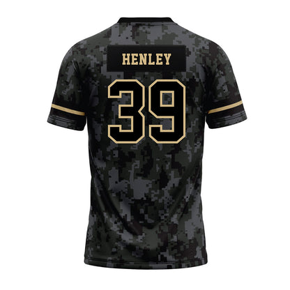 Wake Forest - NCAA Football : Ryan Henley - Camo Premium Football Jersey-1