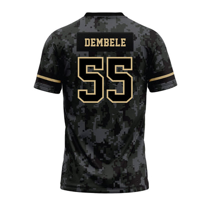 Wake Forest - NCAA Football : Kadear Dembele - Camo Premium Football Jersey-1