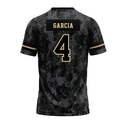 Wake Forest - NCAA Football : Sascha Garcia - Camo Premium Football Jersey-1