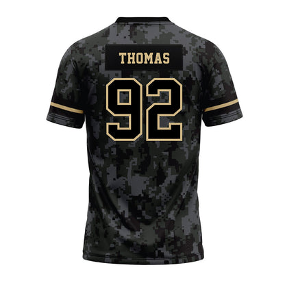 Wake Forest - NCAA Football : Ka'Shawn Thomas - Camo Premium Football Jersey-1