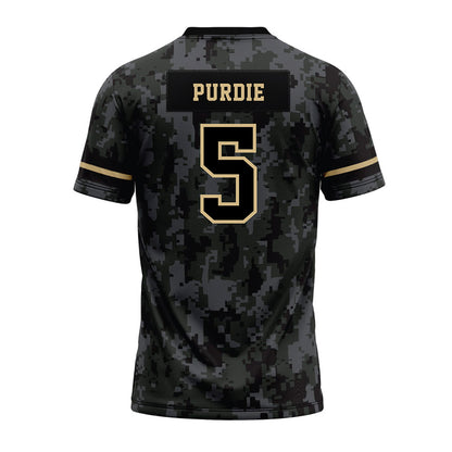 Wake Forest - NCAA Football : Deshawn Purdie - Camo Premium Football Jersey-1