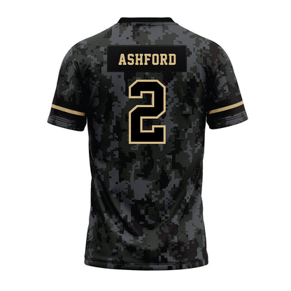 Wake Forest - NCAA Football : Robby Ashford - Camo Premium Football Jersey-1