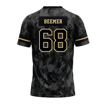 Wake Forest - NCAA Football : Luke Beemer - Camo Premium Football Jersey-1