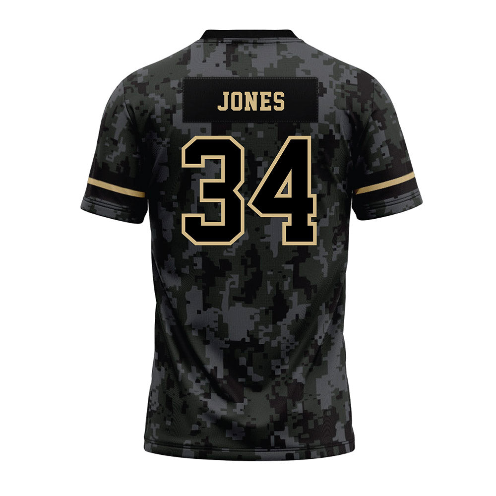 Wake Forest - NCAA Football : Darius Jones - Camo Premium Football Jersey-1