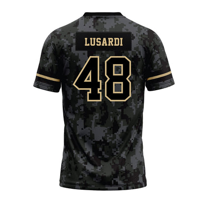 Wake Forest - NCAA Football : Matthew Lusardi - Camo Premium Football Jersey-1