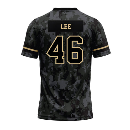 Wake Forest - NCAA Football : Kerrington Lee - Camo Premium Football Jersey-1