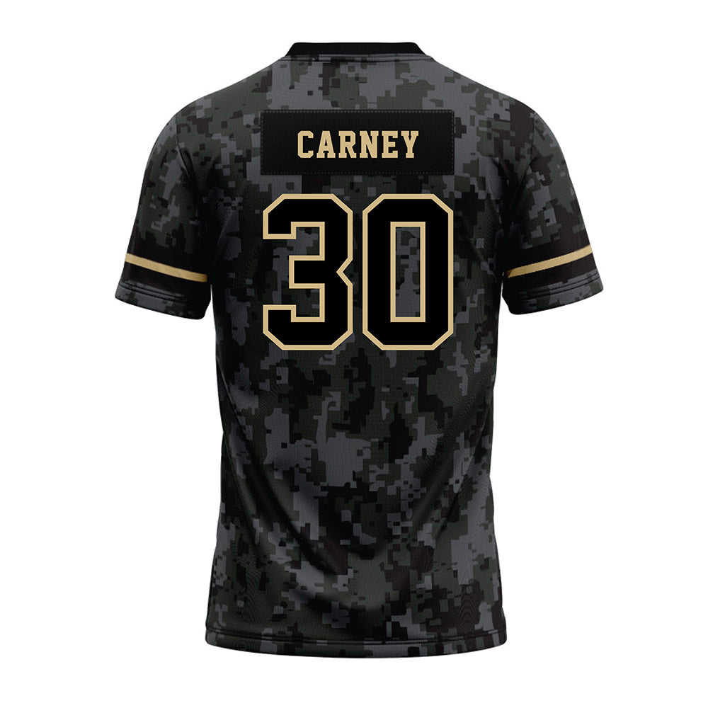 Wake Forest - NCAA Football : Tate Carney - Camo Premium Football Jersey-1