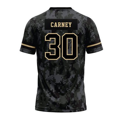 Wake Forest - NCAA Football : Tate Carney - Camo Premium Football Jersey-1