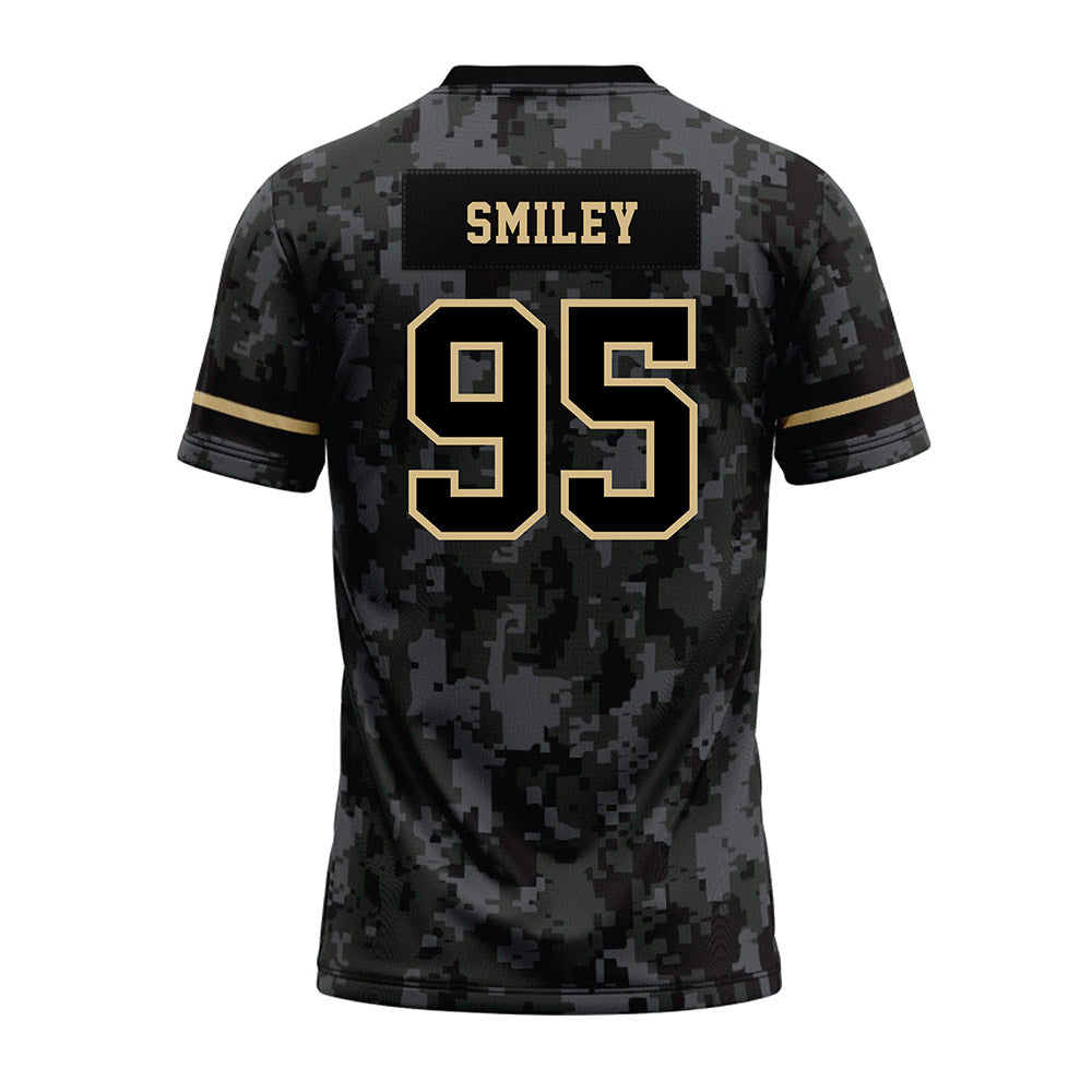 Wake Forest - NCAA Football : Brandon Smiley - Camo Premium Football Jersey-1
